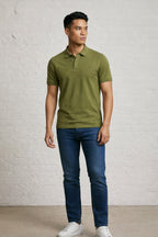 MENS IN CROWN PIQUE POLO