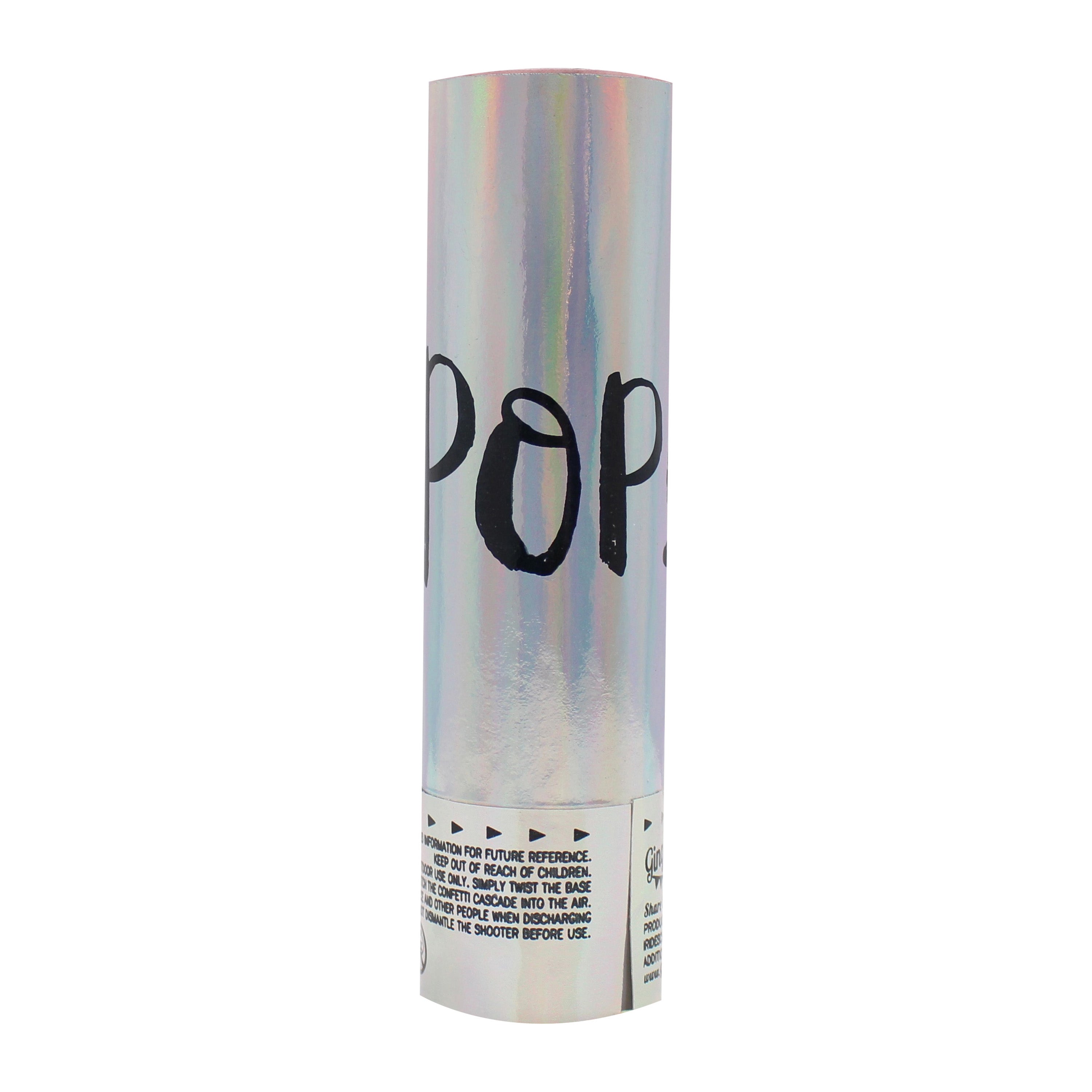 Iridescent Compressed Air Confetti Cannon- 15 Inner Pack