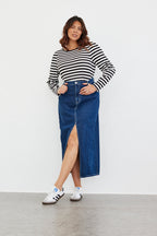 Striped Long Sleeve T-Shirt