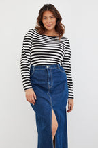 Striped Long Sleeve T-Shirt