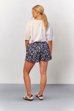 Printed Quilted Shorts