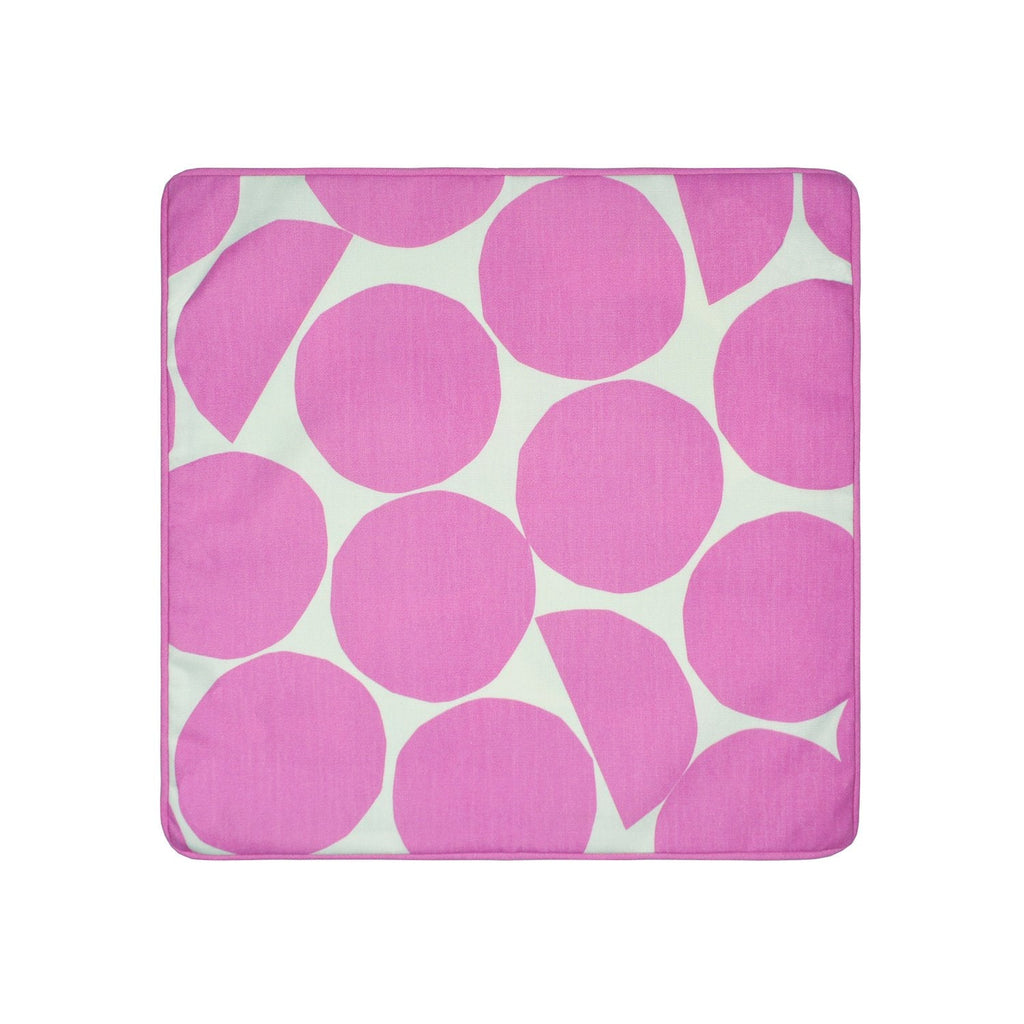 Ingo Reversible Pink/Green Outdoor Cushion (43cm x 43cm)