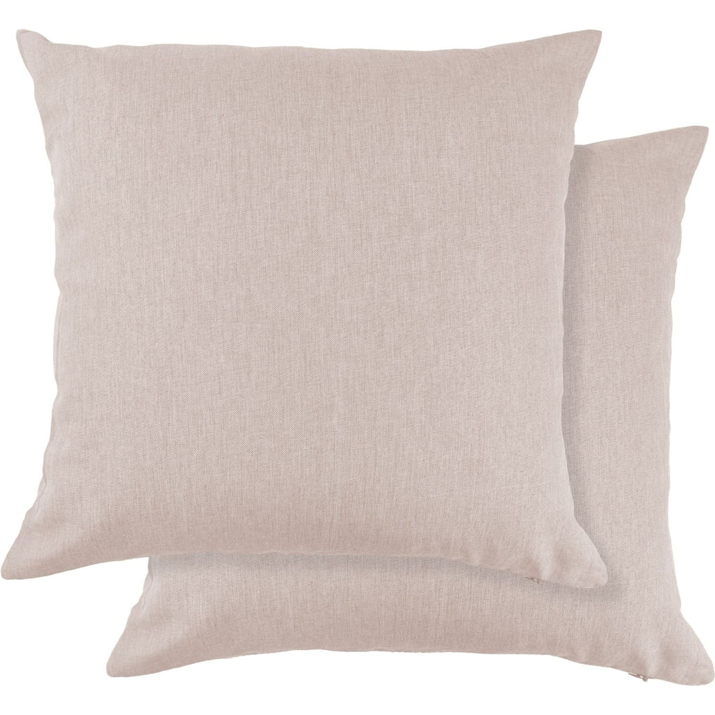 Jardin Natural Waterproof Indoor Outdoor Cushion Cover Pair (43cm x 43cm)