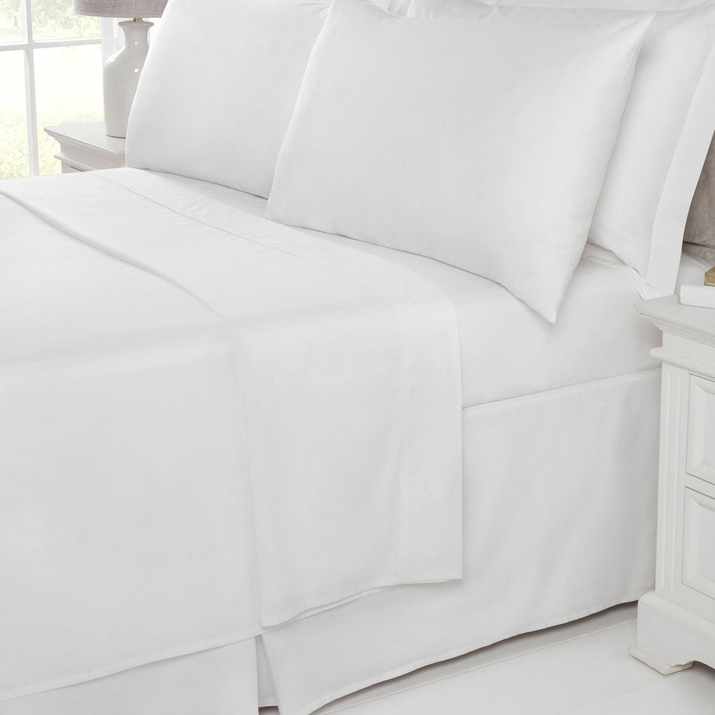 100% Cotton 180TC White Flat Sheet