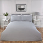 Bedford Grey Waffle Duvet Set