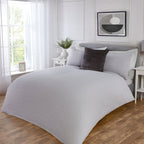 Bedford Grey Waffle Duvet Set