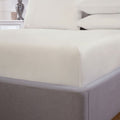Cool Comfort Ivory Cotton Lyocell Deep Fitted Sheet