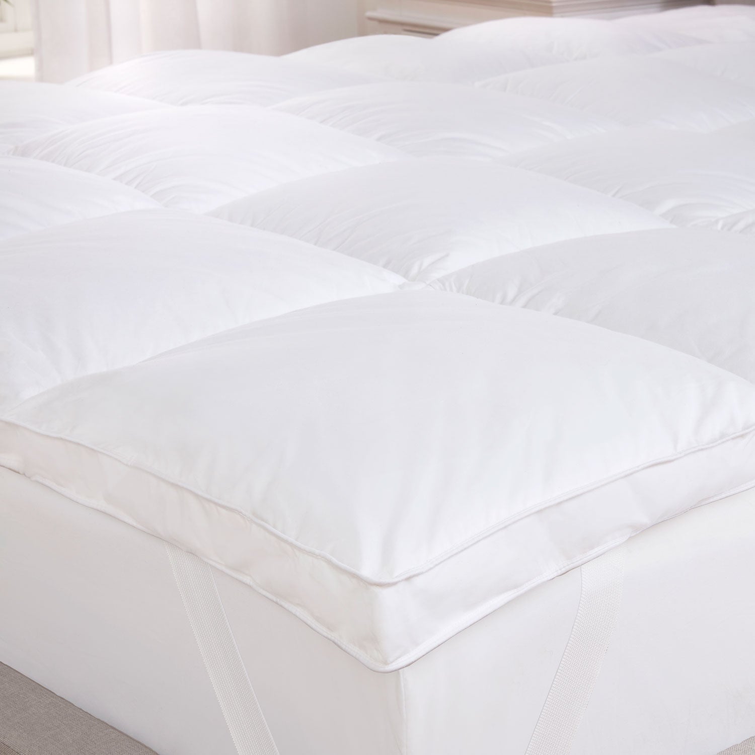 Feels Like Down Hotel Collection Mattress Topper