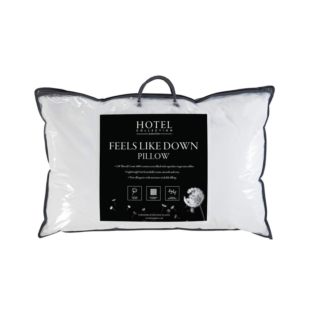 Luxury Feels Like Down Hotel Pillow (Firm)