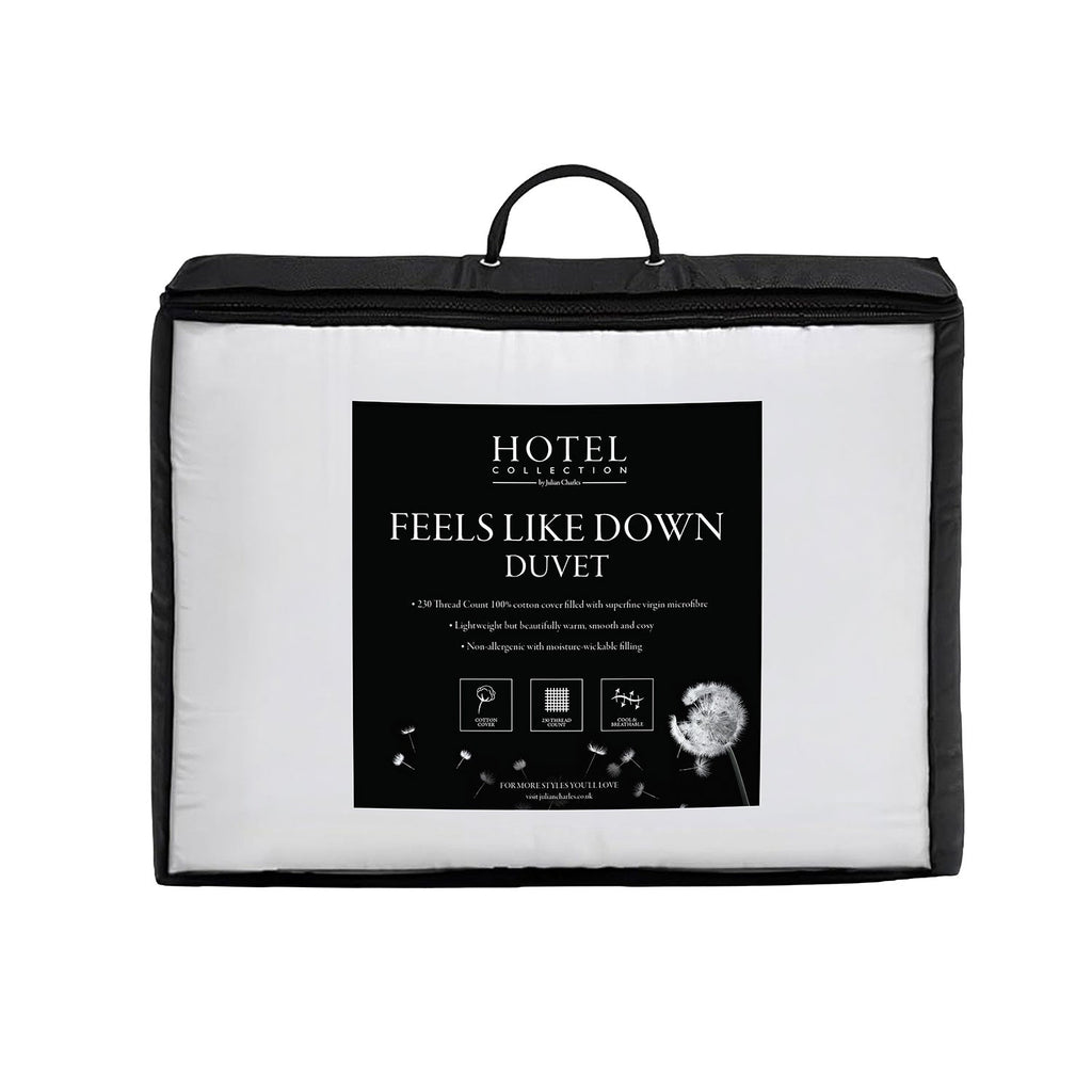 Feels Like Down Hotel Collection All Seasons 15 Tog Duvet (4.5 & 10.5 Tog)