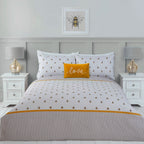 Honey Bee Reversible Super Soft Duvet Set