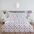 Jasmine Lilac Floral Super Soft Duvet Set