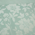 Lottie Soft Green Luxury Cotton Rich Jacquard Duvet Cover