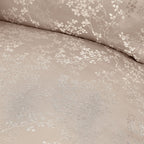 Melody Natural Luxury Jacquard Duvet Set