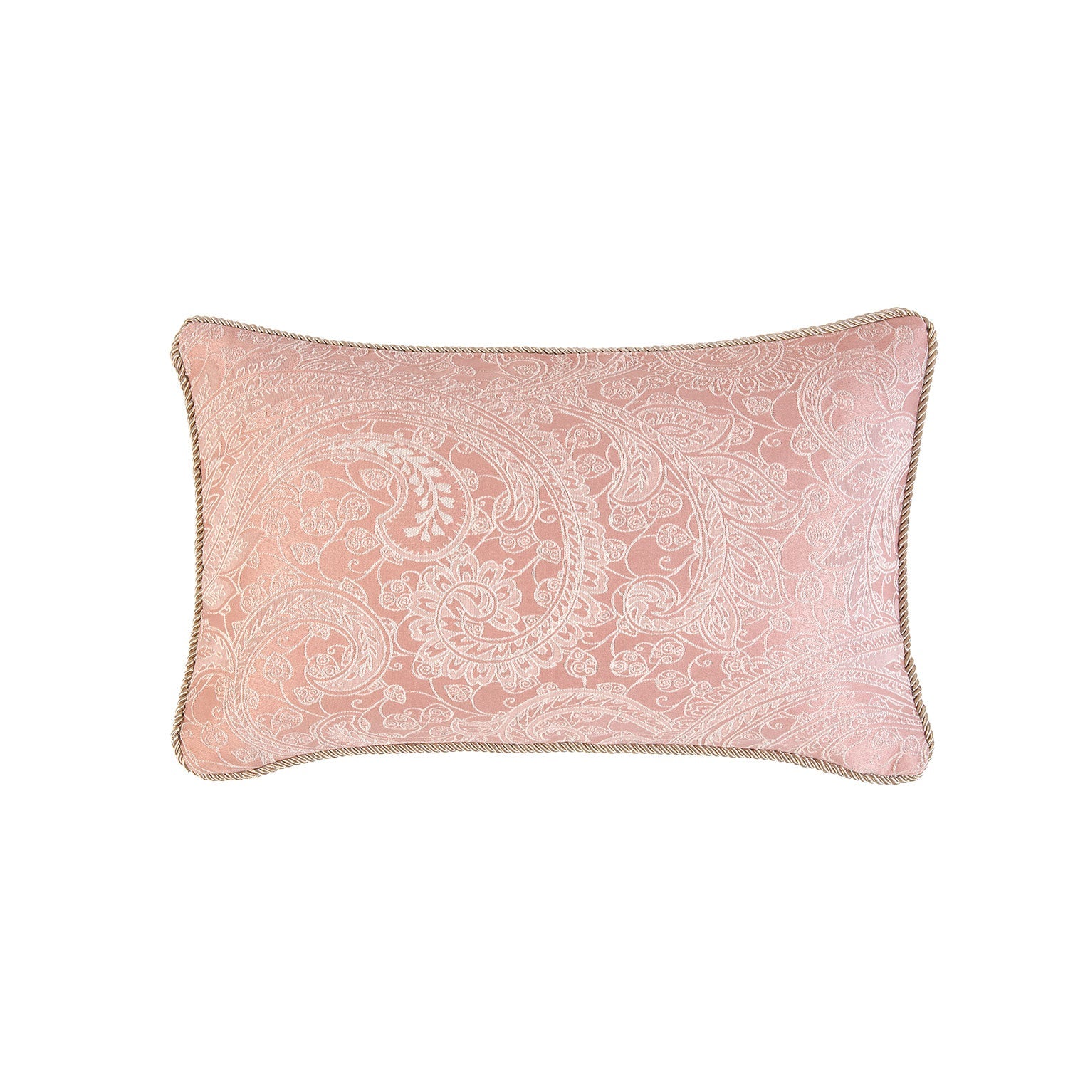 Paisley Blush Boudoir Cushion