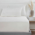 Ivory Super Soft Easycare Extra Deep (40cm) Fitted Sheet