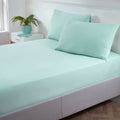 Soft Green Super Soft Easycare Standard (25cm) Fitted Sheet