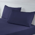 Navy Super Soft Easycare Housewife Pillowcases (Pair)