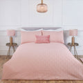 Verve Blush 3D Chevron Super Soft Duvet Set