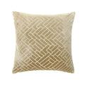 Adeline Natural Cut Velvet Cushion (43cm x 43cm)