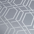 Hamilton Silver Luxury Jacquard Duvet Set