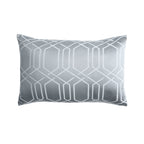 Hamilton Silver Luxury Jacquard Duvet Set