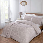 Monroe Natural 200 Thread Count 100% Cotton Duvet Set