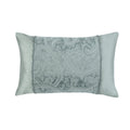 Paisley Soft Green Jacquard Boudoir Cushion (30cm x 50cm)
