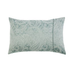 Paisley Soft Green Jacquard Housewife Pillowcases (Pair)