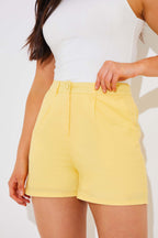 Linen Look Co-Ord Shorts