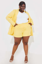 Linen Look Co-Ord Shorts