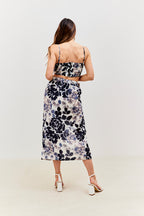 Printed Corsage Co-Ord Skirt