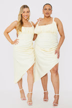 Ruched Midi Dress