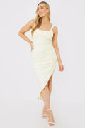 Ruched Midi Dress