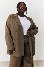 Double Breasted Tailored Co-Ord Blazer
