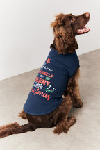 Dog Slogan Print Pyjama