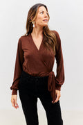 Acetate Slinky Bodysuit