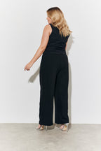 Black Embellished Waistcoat