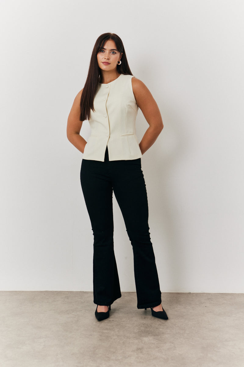 Crew Neck Waistcoat