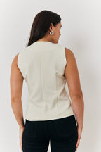 Crew Neck Waistcoat