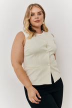 Crew Neck Waistcoat
