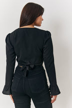 Wrap Blouse