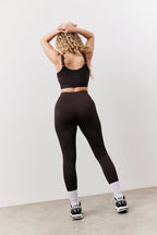 Chocolate High Waisted Co-Ord Leggings