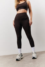 Chocolate High Waisted Co-Ord Leggings