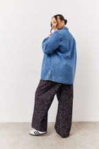 Brown Leopard Print Trousers