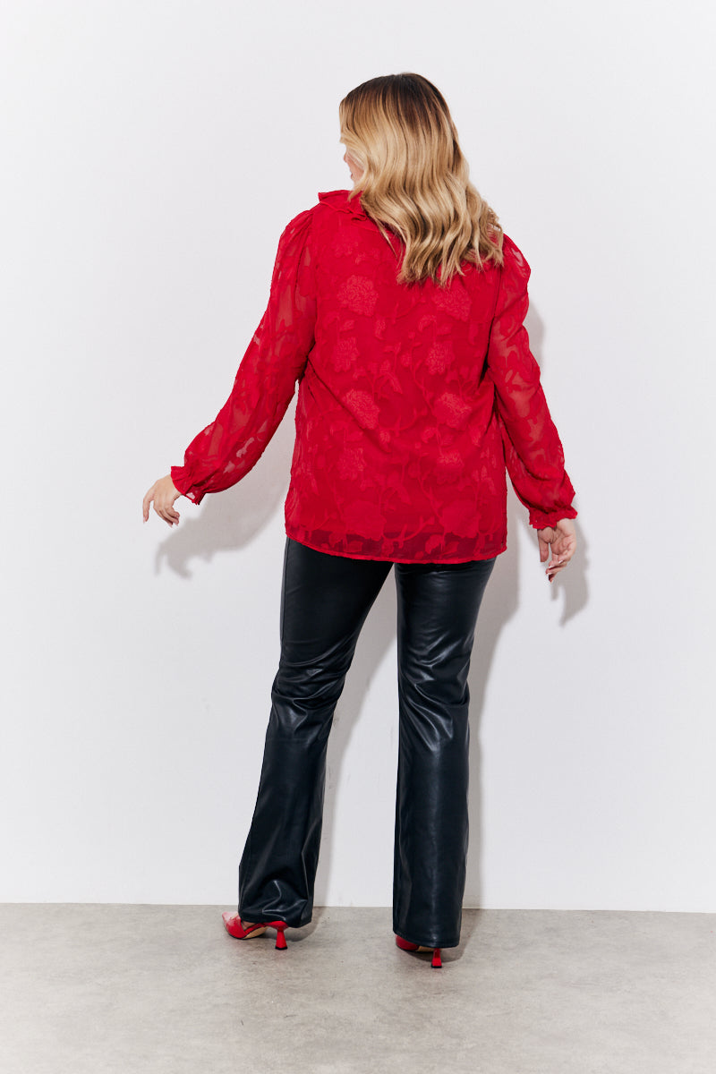 Ruffle Blouse