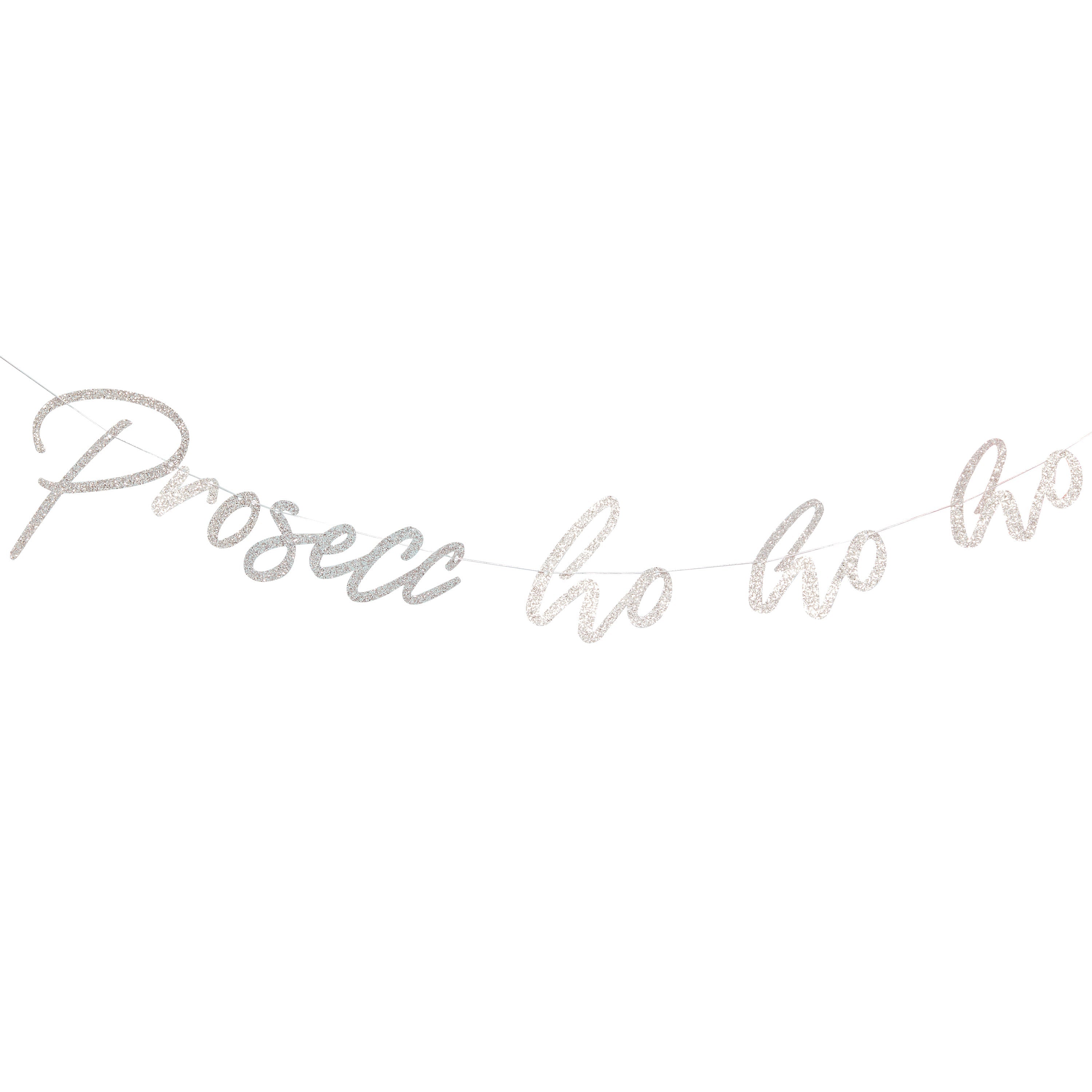 Iridescent Prosecco Ho Ho Bunting - Jolly Vibes