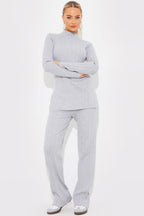 Rib Knitted Co Ord Trouser