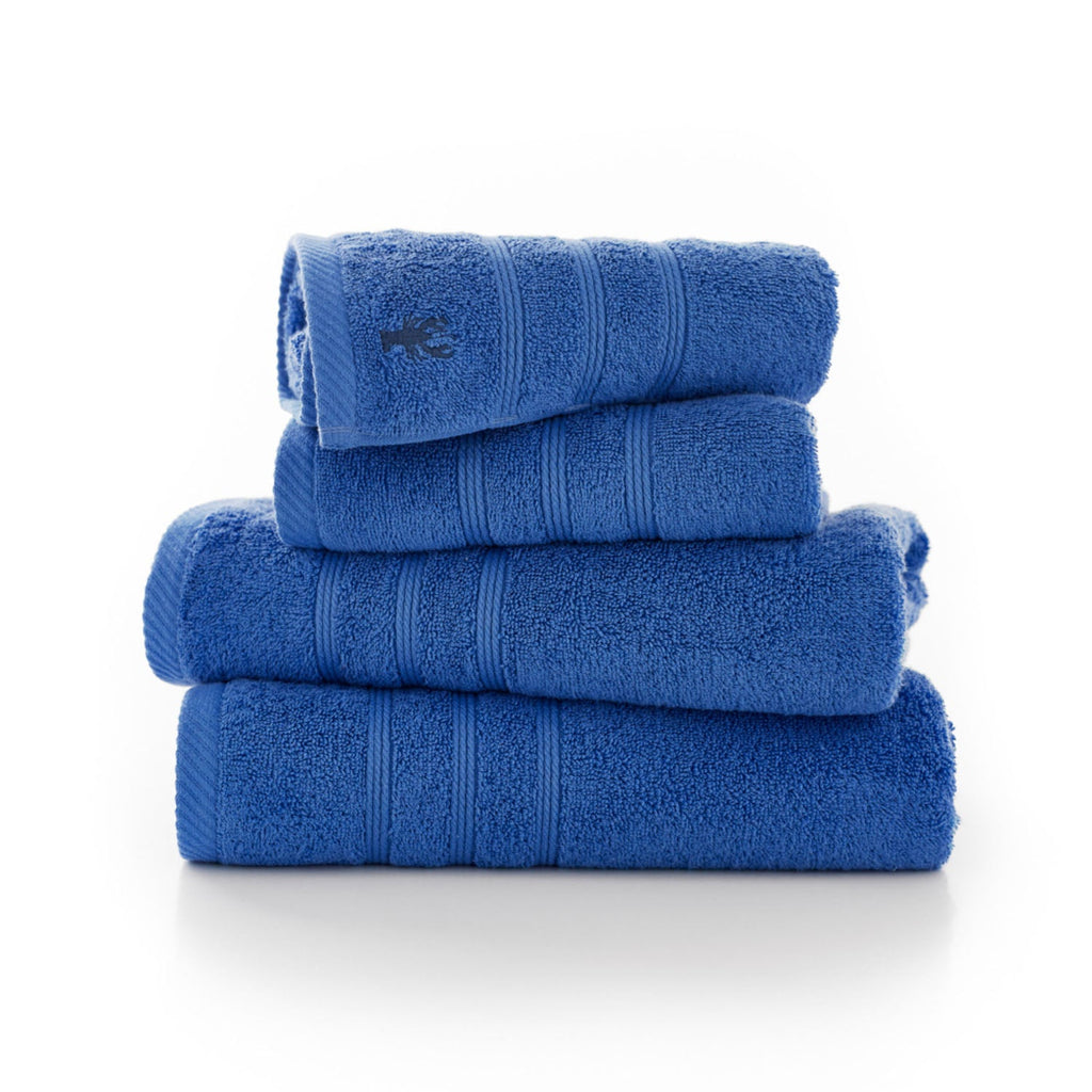 Lobster Creek Royal Blue Kaleidoscope Towels