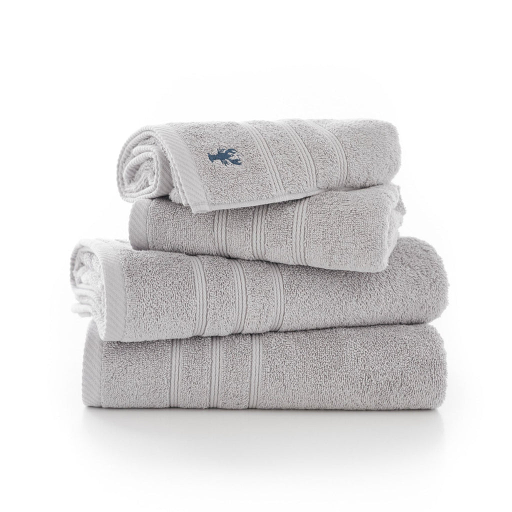 Lobster Creek Grey Kaleidoscope Towels